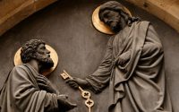 Jesus-Gives-Peter-Keys-unknown-artist-public-domain